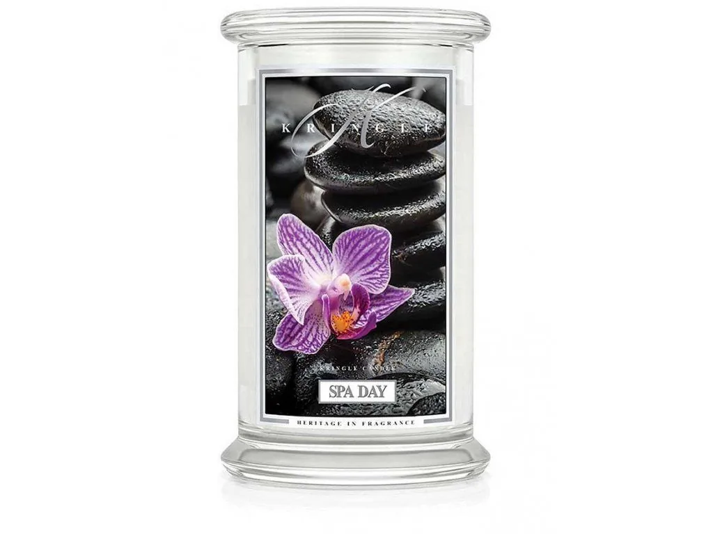 Kringle Candle Spa day vonná sviečka veľká 2-knôtová (624 g)