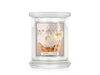 Kringle Candle Vanilla Cone vonná sviečka stredná 2-knôtová (411 g)