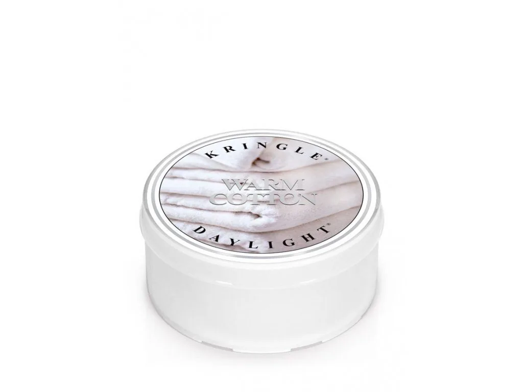Kringle Candle Warm Cotton vonná sviečka (42 g)
