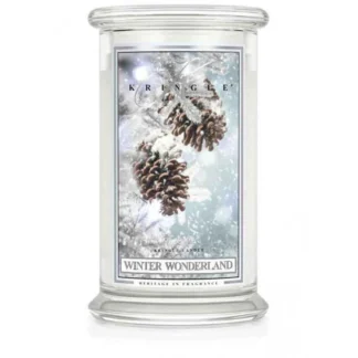 Kringle Candle Winter Wonderland vonná sviečka veľká 2-knôtová (624 g)