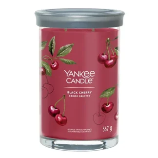 Svíčka ve skleněném válci - Zralé třešně, 567 g