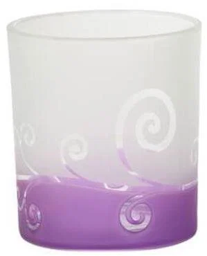 YC Obal na Sviečkul - Purple Scrol