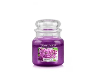 Country Candle Fresh Lilac vonná sviečka stredná 2-knôtová (453 g)