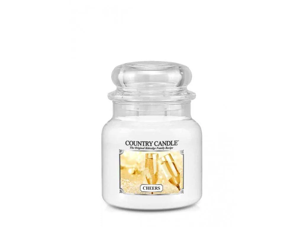 Country Candle Cheers vonná sviečka stredná 2-knôtová (453 g)