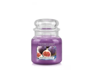Country Candle Mediterranean Fig vonná sviečka stredná 2-knôtová (453 g)