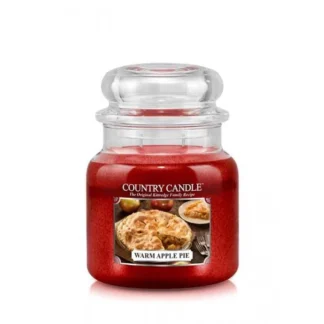 Country Candle Warm Apple Pie vonná sviečka stredná 2-knôtová (453 g)