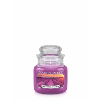 Country Candle Country Lavender vonná sviečka mini 1-knôtová (104 g)