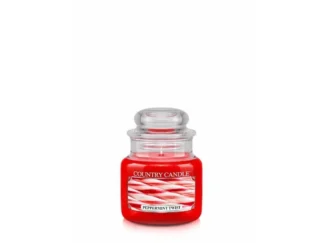Country Candle Peppermint Twist vonná sviečka mini 1-knôtová (104 g)