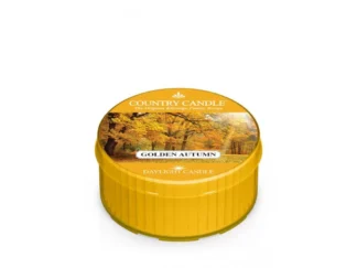 Country Candle Golden Autumn vonná sviečka (35 g)