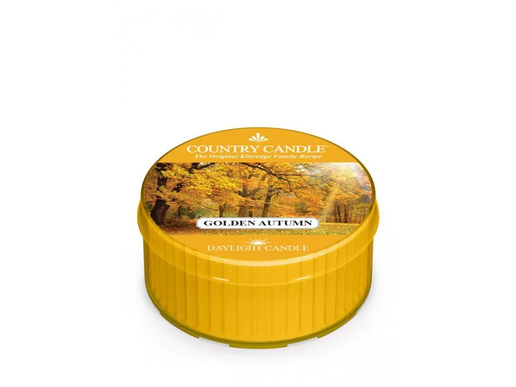 Country Candle Golden Autumn vonná sviečka (35 g)