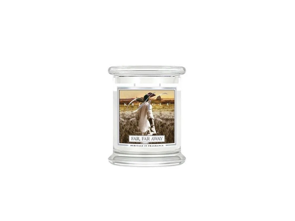 Kringle Candle Far, Far Away vonná sviečka stredná 2-knôtová (411 g)