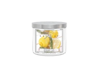 Kringle Candle TUMBLER Rosemary Lemon vonná sviečka stredná 2-knôtová (411 g)