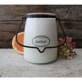MILKHOUSE CANDLE Gratitude vonná sviečka BUTTER JAR (624 g)