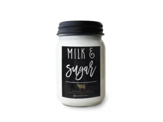 MILKHOUSE CANDLE Milk & Sugar vonná sviečka Farmhouse Jar (368 g)