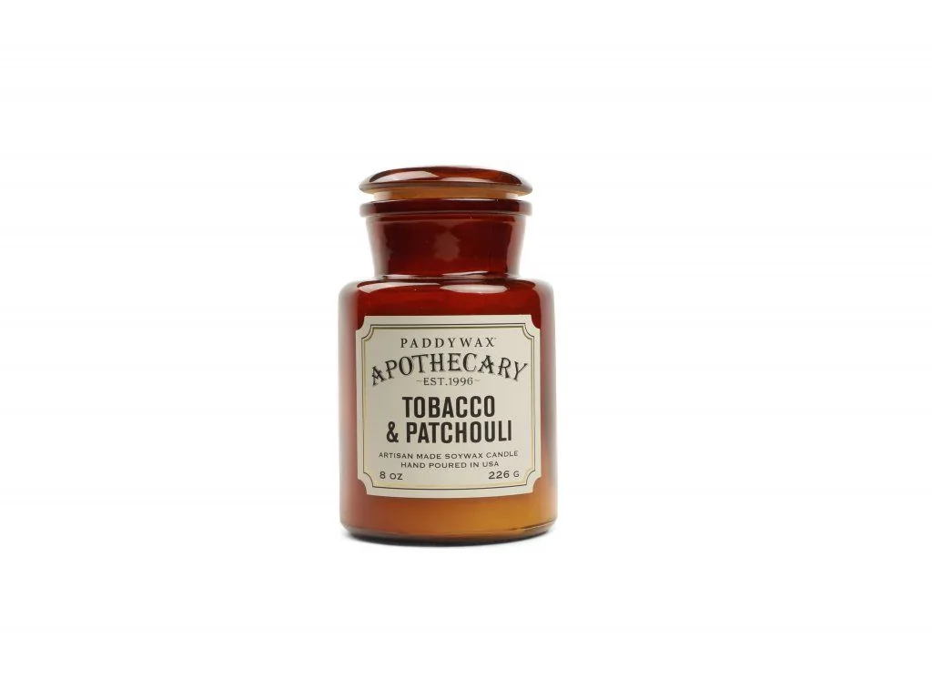 Paddywax Apothecary TOBACCO & PATCHOULI vonná sviečka (8oz / 226g)