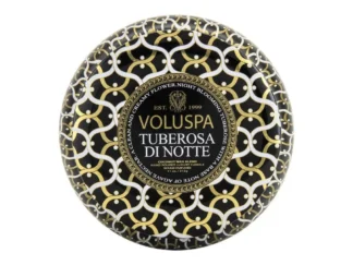 Voluspa Maison Noir Candle Tuberosa Di Notte Travel Tin 2-knôtová vonná sviečka (312g)