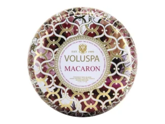 Voluspa Maison Blanc 2 wick Maison Metallo Candle Macaron (312g)