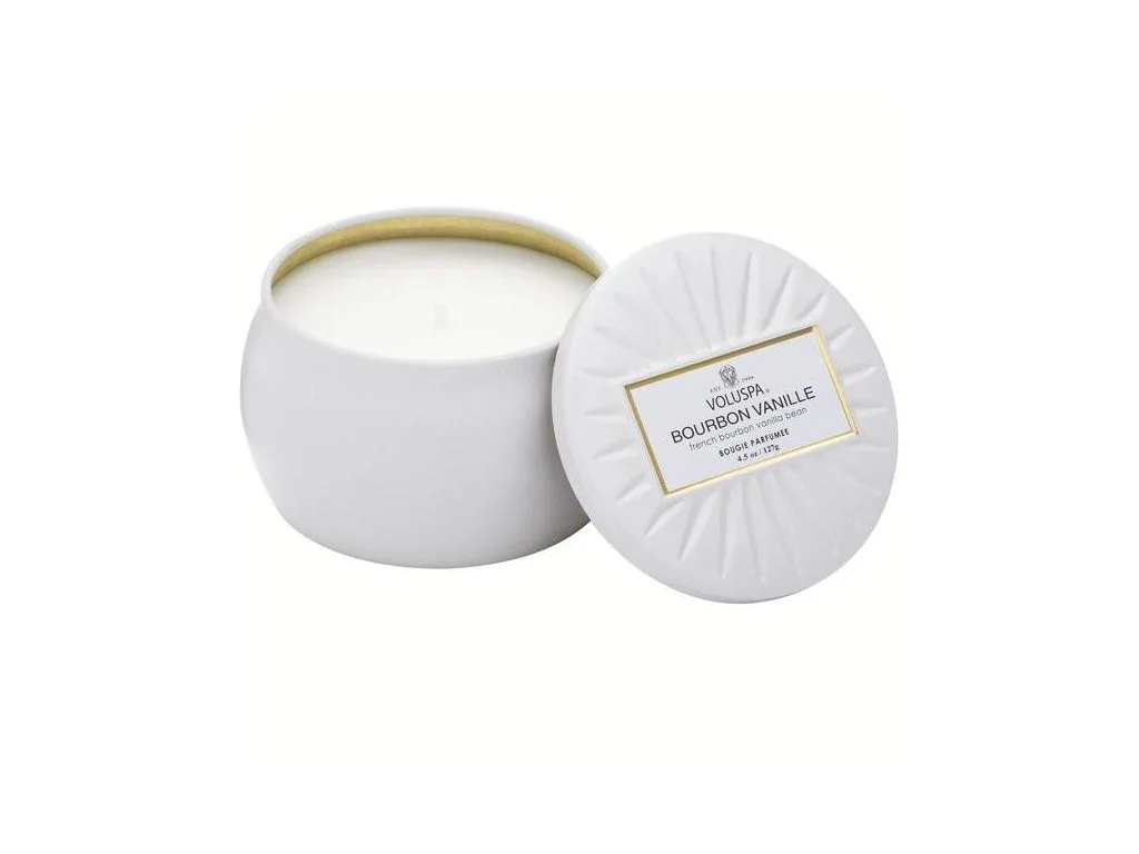 Voluspa Vermeil Bourbon Vanille 4 oz Mini voná sviečka