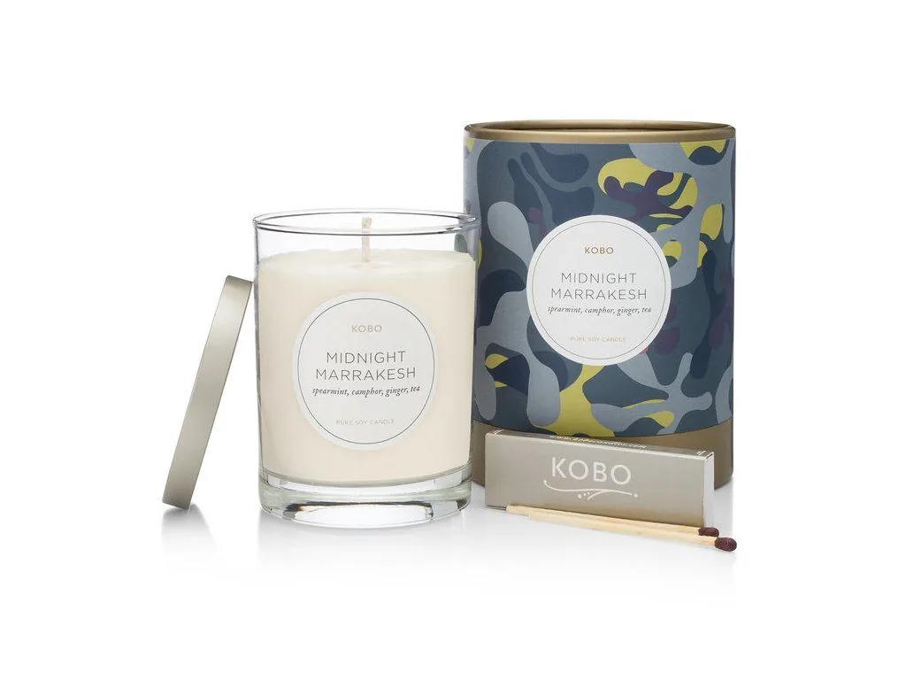 KOBO Camo Midnight Marrakesh Candle vonná sviečka (11oz / 312g)