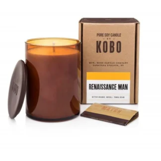 KOBO Woodblock Candle Renaissance Man vonná sviečka (15oz / 425g)