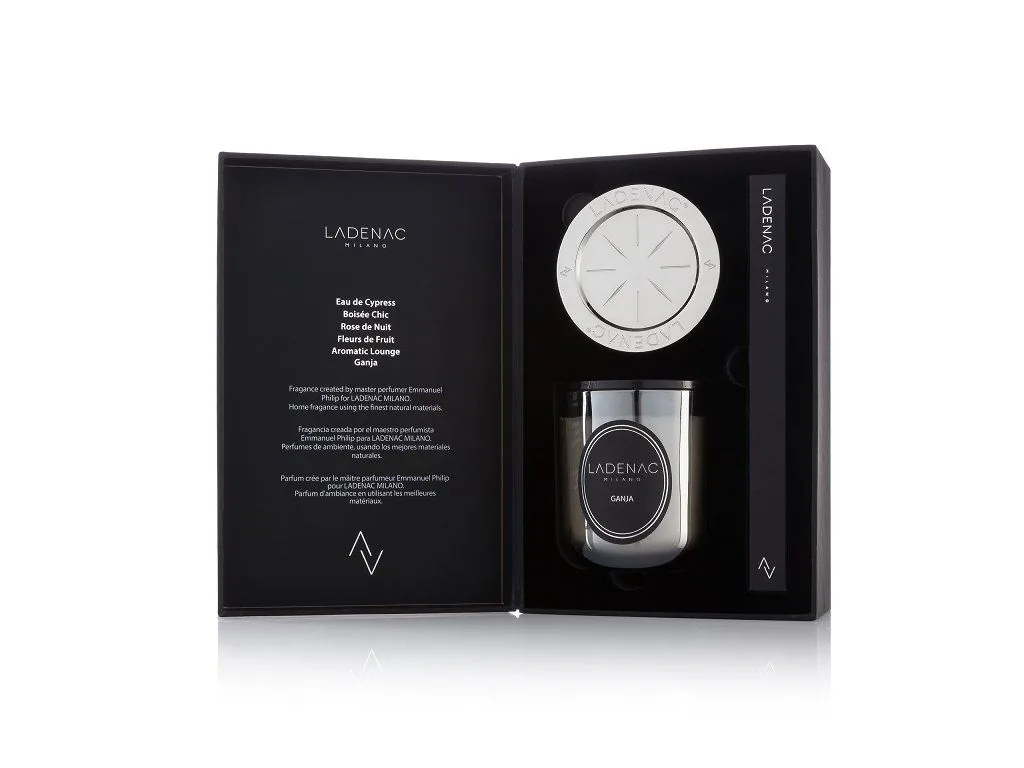 LADENAC Urban Senses Rose de Nuit vonná sviečka (200 g) v darčekovom balení – Obrázok 2
