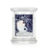 Kringle Candle Cashmere & Cocoa vonná sviečka stredná 2-knôtová (411 g)