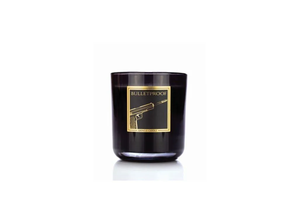 Kringle Candle BLACK LINE Bulletproof vonná sviečka 2-knôtová (340 g)