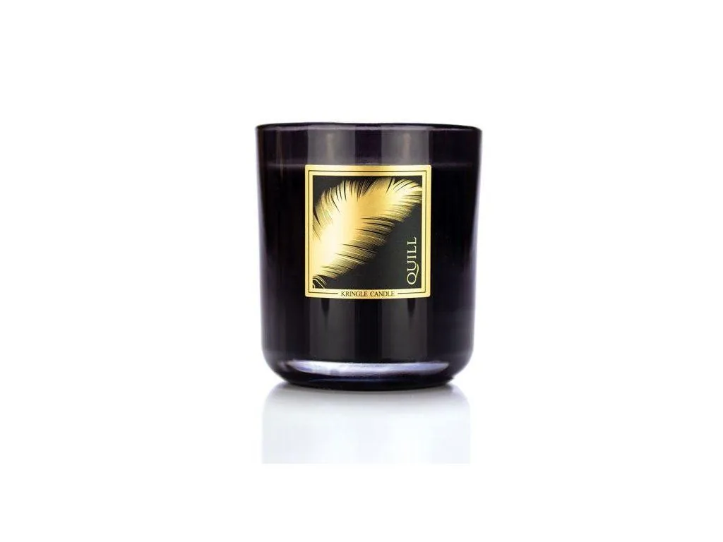 Kringle Candle BLACK LINE Quill vonná sviečka 2-knôtová (340 g)