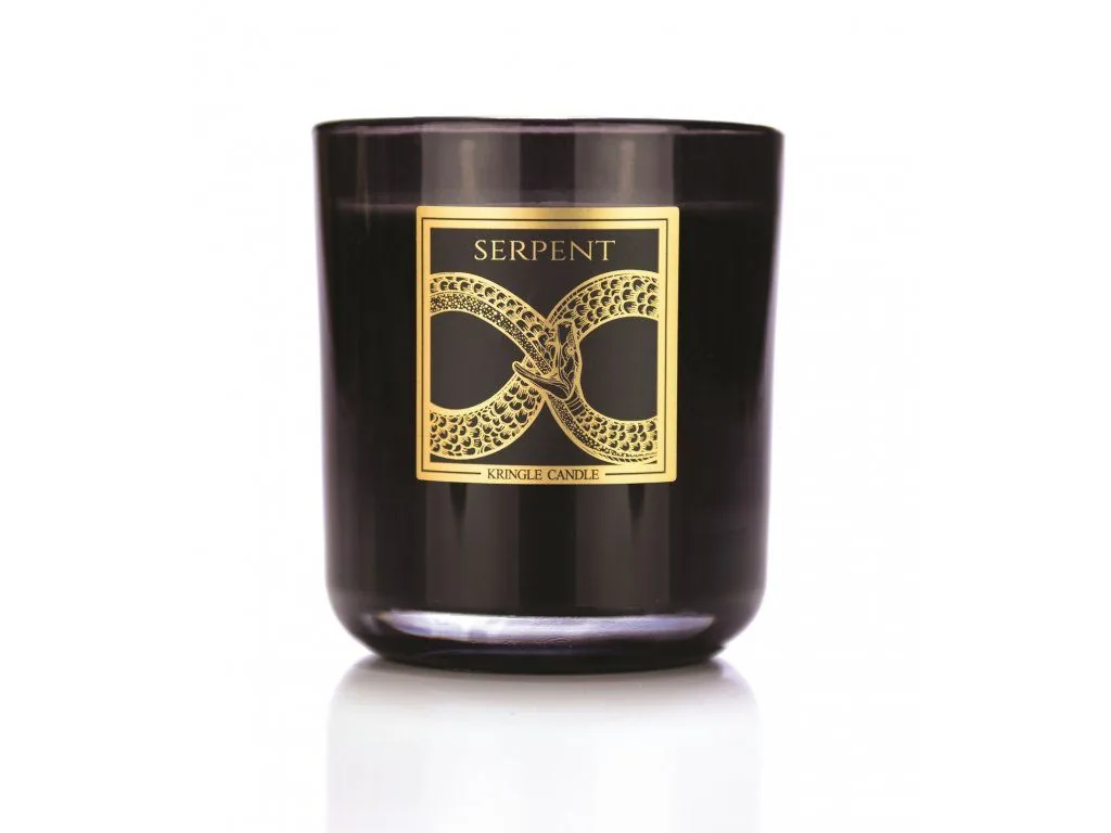 Kringle Candle BLACK LINE Serpent vonná sviečka veľká 2-knôtová (340 g)
