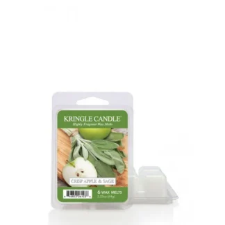 Kringle Candle Crisp Apple & Sage vonný vosk (64 g)