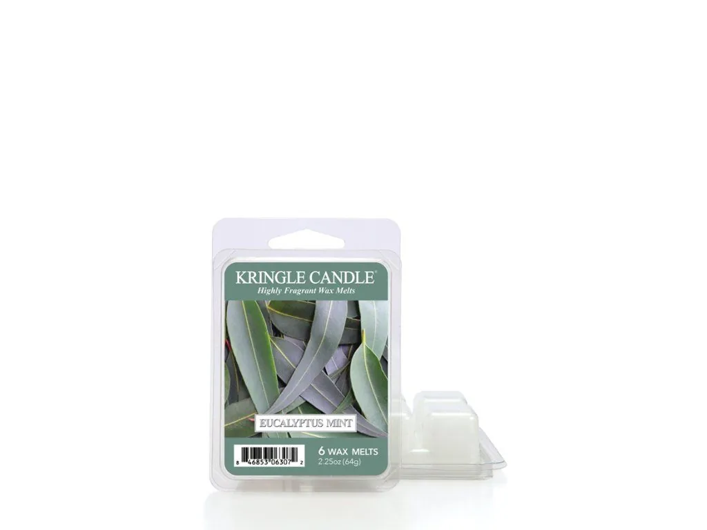 Kringle Candle Eucalyptus Mint vonný vosk (64 g)