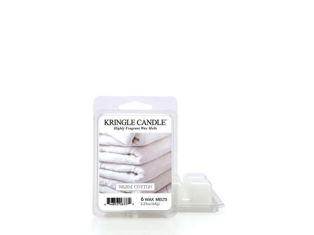 Kringle Candle Warm Cotton vonný vosk (64 g)