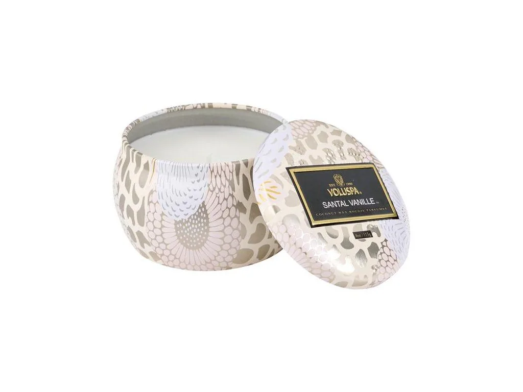 Voluspa Japonica Santal Vanille Mini Tin vonná sviečka 113g