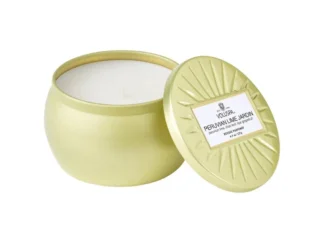 Voluspa Vermeil Peruvian Lime Jardin Mini Tin vonná sviečka (4oz / 127g)