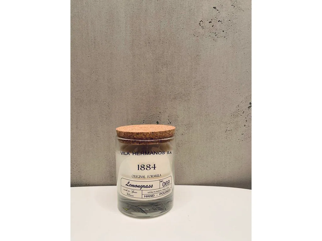 Vila Hermanos 1884 Lemongrass vonná sviečka 190g