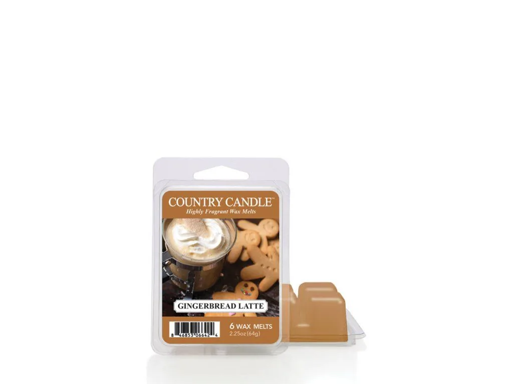 Country Candle Gingerbread Latte vonný vosk (64 g)