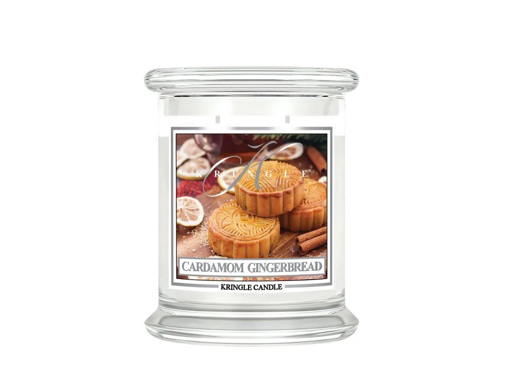Kringle Candle Cardamom Gingerbread vonná sviečka stredná 2-knôtová (411 g)