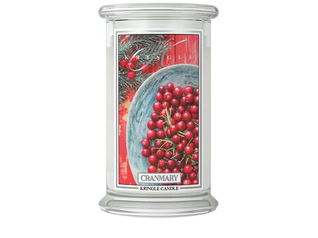 Kringle Candle Cranmary vonná sviečka veľká 2-knôtová (624 g)