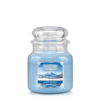 Country Candle Alpine Retreat vonná sviečka stredná 2-knôtová (453 g)