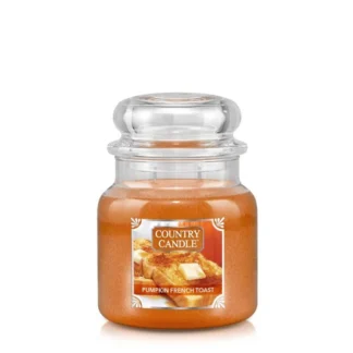 Country Candle Pumpkin French Toast vonná sviečka stredná 2-knôtová (453 g)