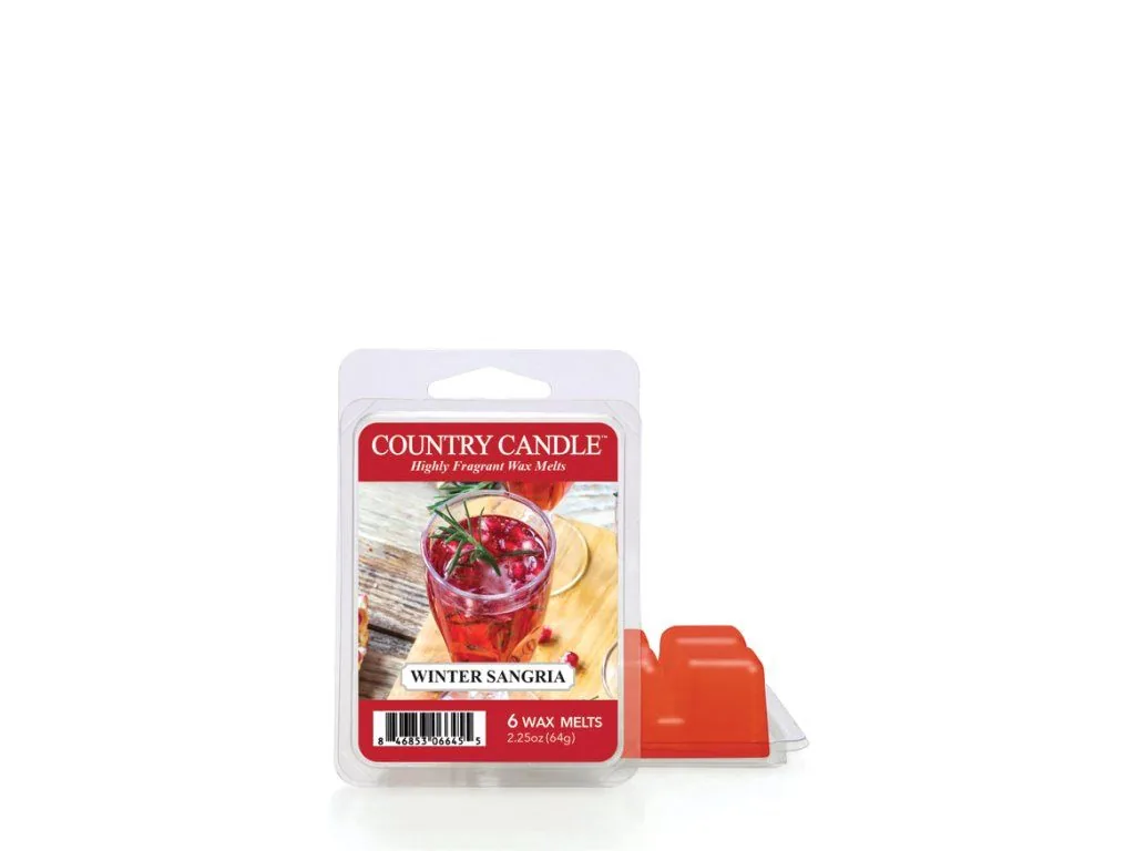 Country Candle Winter Sangria vonný vosk (64 g)