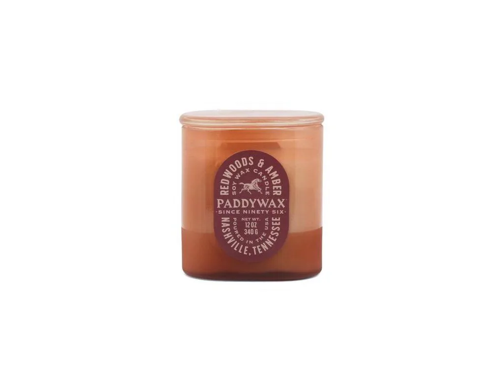 Paddywax Vista Red Wood & Amber vonná sviečka 340 g
