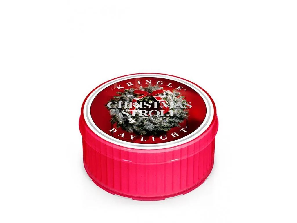 Kringle Candle Christmas Stroll vonná sviečka (42 g)