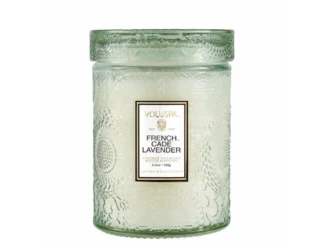 Voluspa Japonica French Cade & Lavender Small Jar vonná sviečka (5.5oz / 156g)