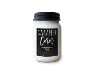 MILKHOUSE CANDLE Caramel Corn vonná sviečka Farmhouse Jar (368 g)