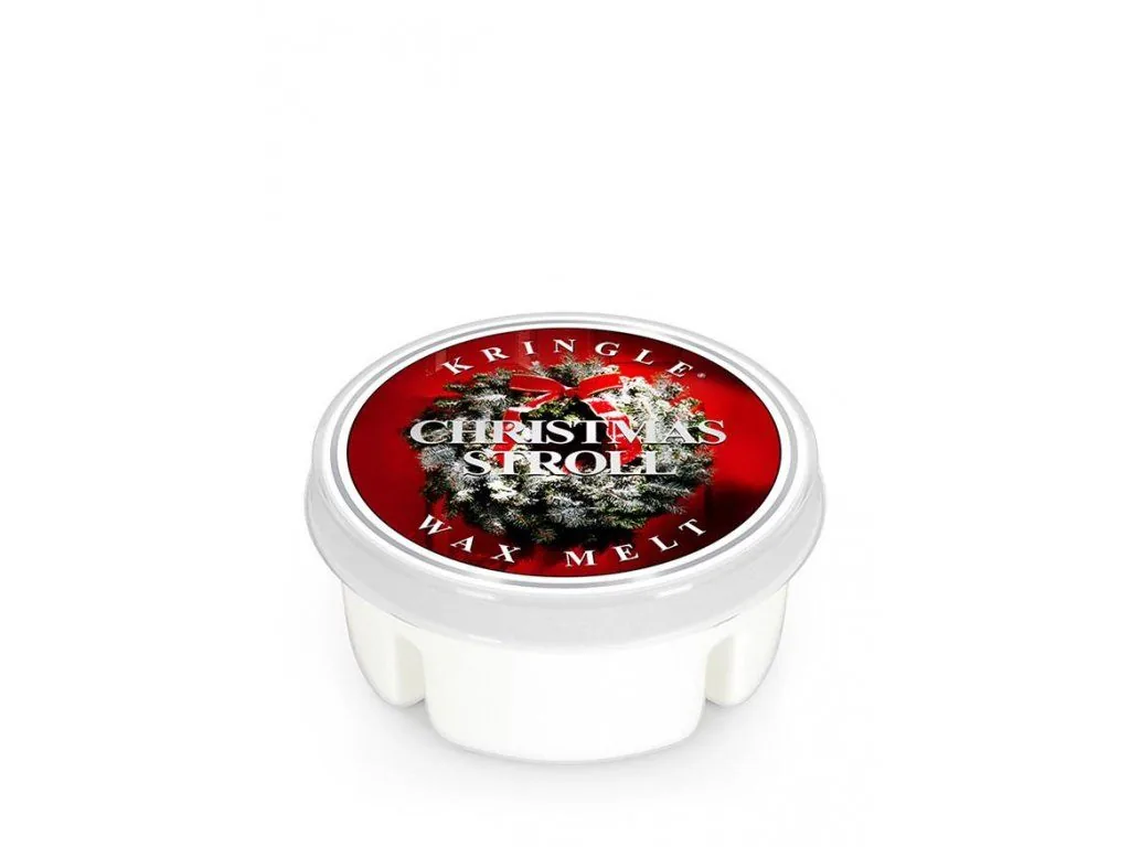 Kringle Candle Christmas Stroll vonný vosk (35 g)