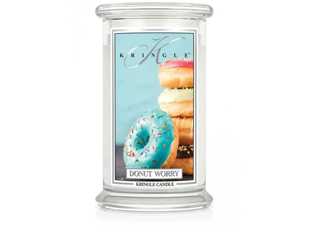 Kringle Candle Donut Worry vonná sviečka veľká 2-knôtová (624 g)