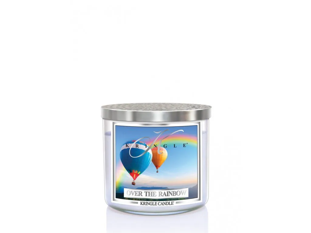 Kringle Candle TUMBLER Over the Rainbow 3-knôtová vonná sviečka 411g