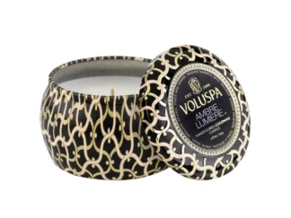 Voluspa Maison Noir Ambre Lumiere Mini Tin Candle 113g