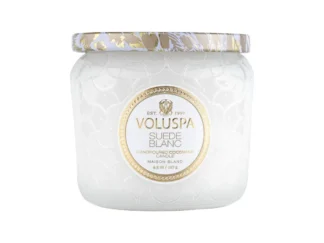 Voluspa Maison Blanc Suede Blanc Petite vonná sviečka 128g